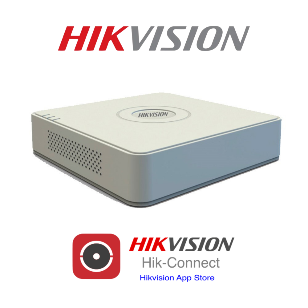 Hikvision DS-7104HGHI-M1 4 Kanal HD DVR Kayıt Cihazı